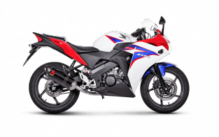 Akrapovic Racing Line Carbon Compleet Systeem Zonder E-keur Honda CBR 125 R 2011-2016